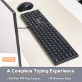 X9 Performance Wired Keyboard - Ultra Slim Full Size Ergonomic Computer Keyboard - Basic USB Keyboard for PC Desktop, Laptop with 5ft Corded Wire, 104 Quiet Keys, 14 Shortcuts, and Kickstand PATELWALA. 