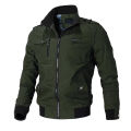 Winter Stylish Pocket Zipper Jacket For Men/ Upper /Bomber Jacket For Men - Heavy Fleece Material - Stay Warm And Stylish In Winter. 