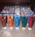 Set of 25 Colors, 75 ml Acrylic Colors Paint Tubes, Marie's Painting Colours. 