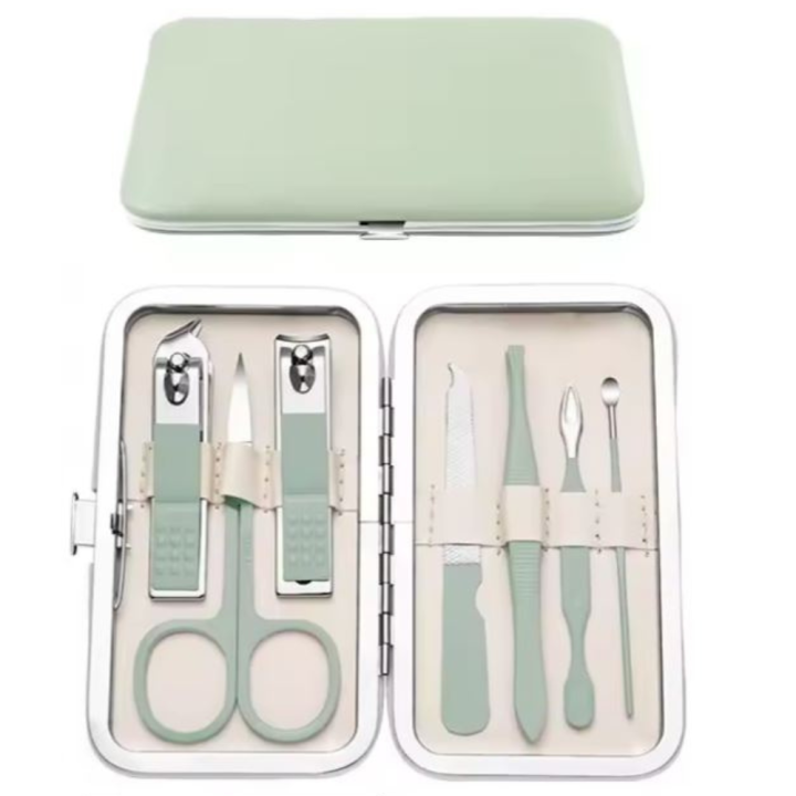 Manicure Set Nail Clipper Set Men Women Toe Finger Nail Clipper Personal Care Tools With Portable Travel Case Manicure Pedicure Tools Grooming Kit Gift For Girls Women Family Friends Wife
