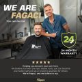 Fagaci Professional Hair Scissors 6” Extremely Sharp Blades, Fine Cutting Blades, Professional Hair Shears, Barber Scissors Set for Men and Women, Haircut Scissors Hair Kit. 
