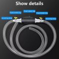 Car Manual Fuel Pump Car Fuel Tank Suction Oil Transfer Pump Auto Emergency Suction Pipe. 