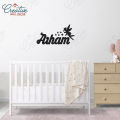 Customized Wall Decor, Room Decoration for girls and boys, Nursery Name sign, 24 inches Wooden 3D Home Decor, Birthday Gift for kids, Wall Hanging, Personalized Gifts. 