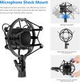 Neewer® NW-800 Professional Studio Broadcasting & Recording Microphone Set Including (1)NW-800 Professional Condenser Microphone + (1)Microphone Shock Mount + (1)Ball-type Anti-wind Foam Cap + (1)Microphone Power Cable (Black). 