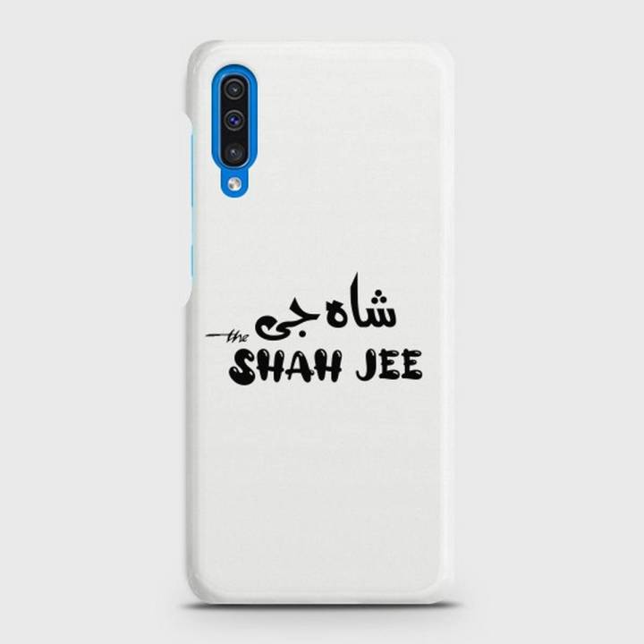 Samsung Galaxy A50s Cover - SkinLee HQ Hard Case - Caste Name Shah Jee Customized Cover - SKINLEE-681-1-514-375