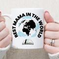 Best Mama in The World Custom Made Mug Gift For Mother Day Home Decoration. 