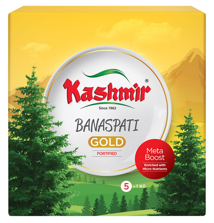 Kashmir Banaspati Gold 1kg x 5