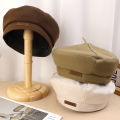 Autumn Winter New Woolen Beret Fashion British Style Painter Caps Retro Versatile Beret Men Women Beret Hat. 