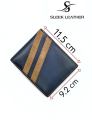 SLEEK Premium Real Leather Wallet for Men with Zipper and Gift Box - Cash & Card Branded Wallet - Model: WILD WEST- Bifold Slim Wallet - SK-1 - Wallet for Men's. 