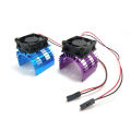 Remote Control Car Motor Cooling Fan Brushless Motor Radiator Carbon Brush Motor Heat Sink RC Car Accessories For 540 Motors. 