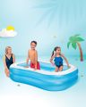 Rectangular swimming Pools with FREE HAND PUMP | Inflatable Swimming pool(5FT,7.5 FT,8.5FT,10FT)(57403,57181,56483,58484. 