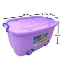 Wheel Storage Box - Multipurpose Plastic Wheel Storage Organizer For Kids & For Kitchen - Multicolor Wheel Container Available in Green, Blue, Red, Orange, Pink and Purple Colours. 