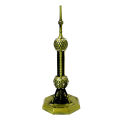 Shanghai Oriental Pearl TV Tower Statue - Antique Metallic Pearl Tower Statue Décor Figure Showpiece. 