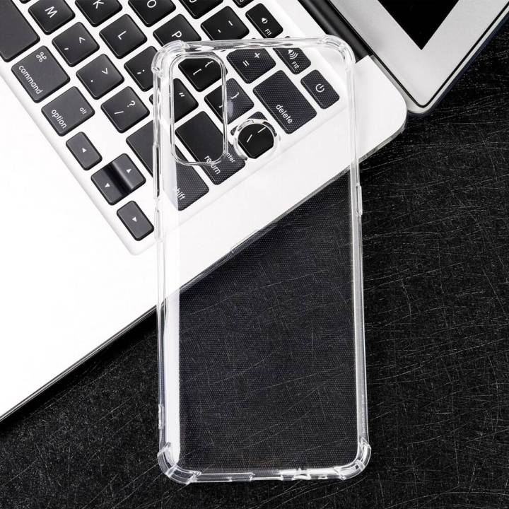 Tecno Pouvoir 4 Anti Shock Transparent Four Corner Anti Burst Air Bag Shock Proof Bumper Case Cover High Quality Crystal Clear TPU Cover
