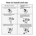 Zipper Repair Kit, 24 Pcs Universal Replacement Zipper Slider Fixer Sliding Teeth Screw , Instant Zipper. 