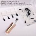 25Pcs/Box Disposable Nail Polish Brush Nail Polish Bottle Replacement Brush Nail Art Brush Liquid Applicators Manicure Tools ZHIYU. 