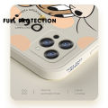 For Infinix Hot 30 Play Phone Case Cartoon Tom and Jerry Side Design Back Cover Liquid Soft Square Silicone Case. 
