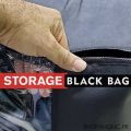 Storage Bag Closet Organizer 100 Gm Cloth Storage Boxes for Wardrobe Black. 