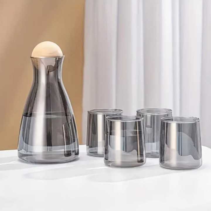 Water%20Set%207%20pcs%20Classic%20Style%20Glass%20Set%20With%20Cork%20Lid%20Imported%20Quality%20Heat%20Resistant%20-%20Image%203