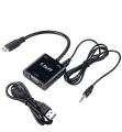 J&D Mini HDMI to VGA Adapter Cable Converter (Black, Adapter). 