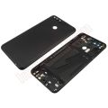 Huawei Honor 7X Complete Back Door Rear Housing Case Body Casing Replacement With Buttons and sides For Honor 7X - Black. 