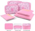 6Pcs/1Set Travel Storage Bag Storage Clothes Bag Luggage Case Bag Suitcase Underwear Organizer Make Up Organizer Bag. 