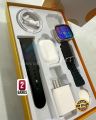 Latest X9 Ultra Smart Watch Combination with 25W Pd Fast Charger + airbuds pro / X9 Smartwatch Unique Combination [Smartwatch + Earbuds + Adapter + Cable]. 