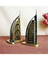 Metal Burj Al Arab - Black & Gold. 