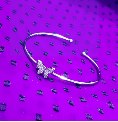 Butterfly Bangle Bracelet Imported jewelry for Girls and women