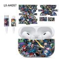 Anti-Scratch 3M Sticker Skin Wraped For AirPods Pro 2 Full Cover Protective Film For AirPods Pro2. 