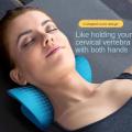 Neck Massage Pillow Neck Shoulder Cervical Chiropractic Traction Device Massage Pillow for Pain Relief Body Neck Massager. 