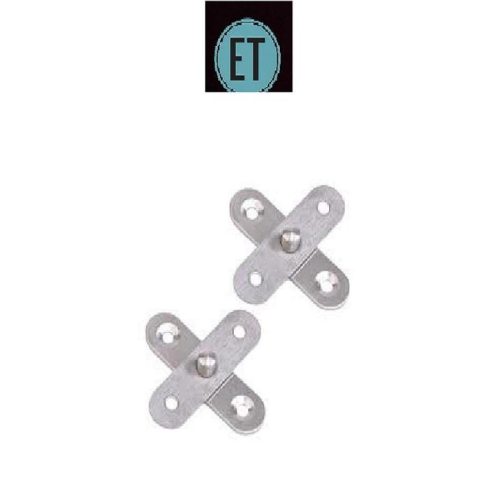 2Pcs 56x16mm Stainless Steel 360 Degree Rotary Door Ball Pivot Center Hinge