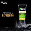 Garnier Men Power White Face Wash 50 ml - For Brighter Skin. 