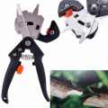 Professional Grafting Tool Garden Graft Pruner, Promote Plants Healing and Growth, Efficient Gardening Grafting Scissor Carbon Steel Comfort Handle. 