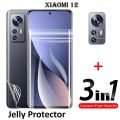 Xiaomi Mi 12 Screen Protector Jelly and Back side Jelly protector For Xiaomi Mi 12. 