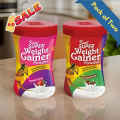 Kent Super Weight Gainer Powder - Health Milk Powder for Kids - Chocolate & Strawberry Flavor - Pack of 2. 