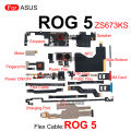For ASUS ROG Phone 5 Rog5 ZS673KS NFC Mainboard Connect Small Board Fingerprint Fan Power Fingerprint Motor Flex Cable. 