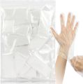 gloves pair 100pc 50pairs large | Plastic Gloves Disposable 100 pcs - Transparent disposable gloves for kitchen hand gloves - Use and Throw Gloves - Polythene Cleaning Gloves - Plastic hand gloves for Cooking,Hair dyeing,Cleaning. 