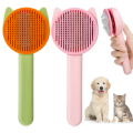 Pet Button Brush - 1 Push Remove Hair for Cats  Dogs Random Color. 