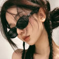 Korean Style Fashion Glasses for Women Oval Shape Stylish Anti-reflective Women's Sun glasses High Quality Female Eyewear. 