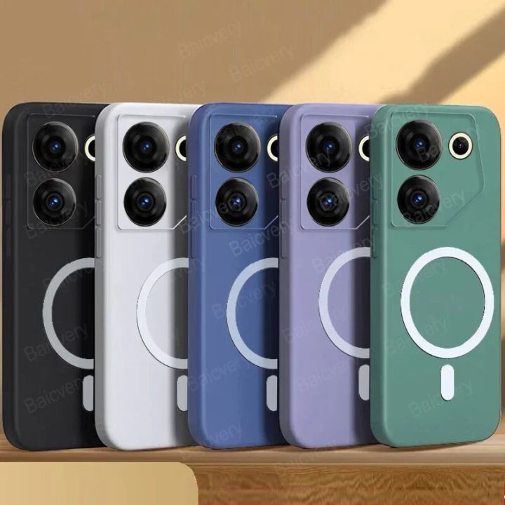 for Tecno Camon 20 Premier Camon 20Pro 4G 5G Camon20 CK6 Magnetic Wireless Charger Case New Design Candy Color Phone Cover