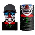 Bigfoot - Skull and Joker Movie Character Face Pattern Bandana Buff Scarf Mask for Cycling Exercise Racing. 