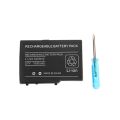 2024 New 1600mah Battery for DS Lite Nds Ndsl 3.7V Rechargeable Lithium-ion Battery + Tool Pack Kit. 