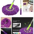 Cleano Microfiber Twist Rotating Floor Cleaner Mop, Microfiber Twist Tornado Mop DUSt Mop With Wringer Self-Wringing. 