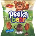 PEEKA BEAR CHOCOLATE BISCUITS(PACK OF 24). 