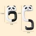Travel Portable Plastic Bags Hooks Cute Purse Hanging Hanger Desktop Decoration Holder Keys Handbag Hooks Table Hanger. 