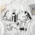 Women Fully Printed Oversized Relax In Comfortable Printed T-Shirts for Girls. 