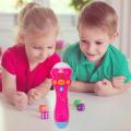 Funny Lighting Toys Kids Jouet Bebe Flash Microphone Model Cute Mini Wireless Music Karaoke Luminous Toys for Baby Model Gift. 