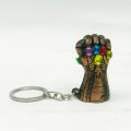Marvel The Avengers 3 Infinity War Thanos Figure Gauntlet Key Chain Ring Toys New Thanos Figura Glove Toys. 