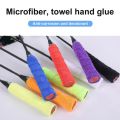Badminton Racket Grip Tape Sweat Absorbent Soft Self-adhesive Tennis Pickleball Racquet Fishing Rod Overgrip Towel Wrap. 